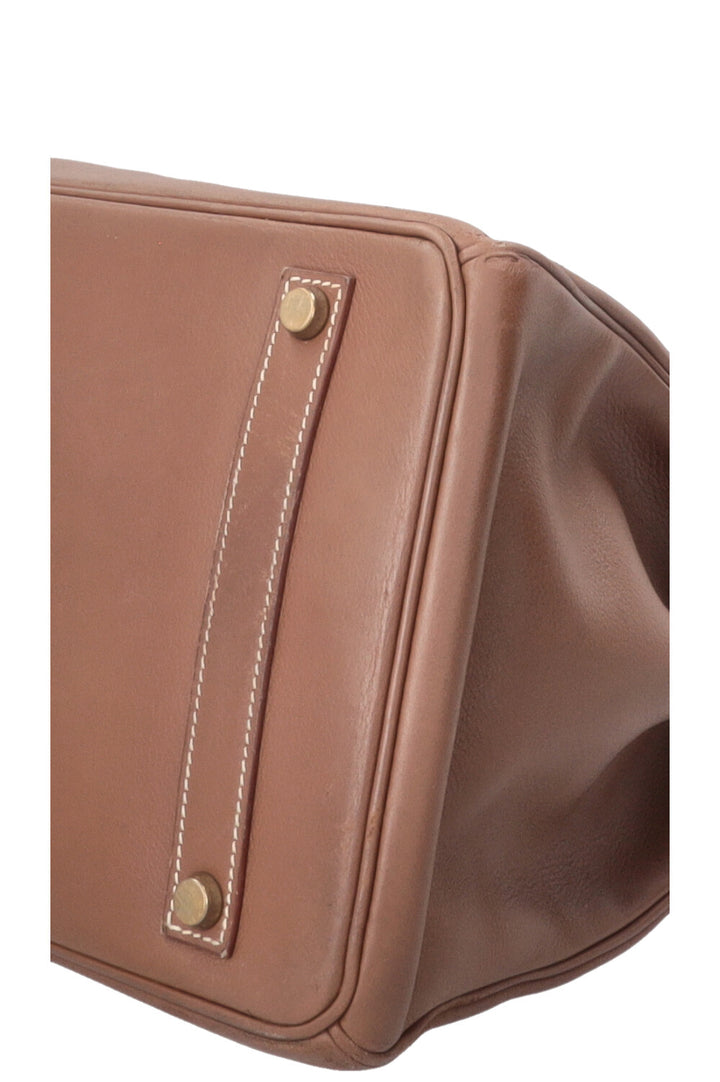 HERMÈS Birkin 35 Clemence Dark Brown