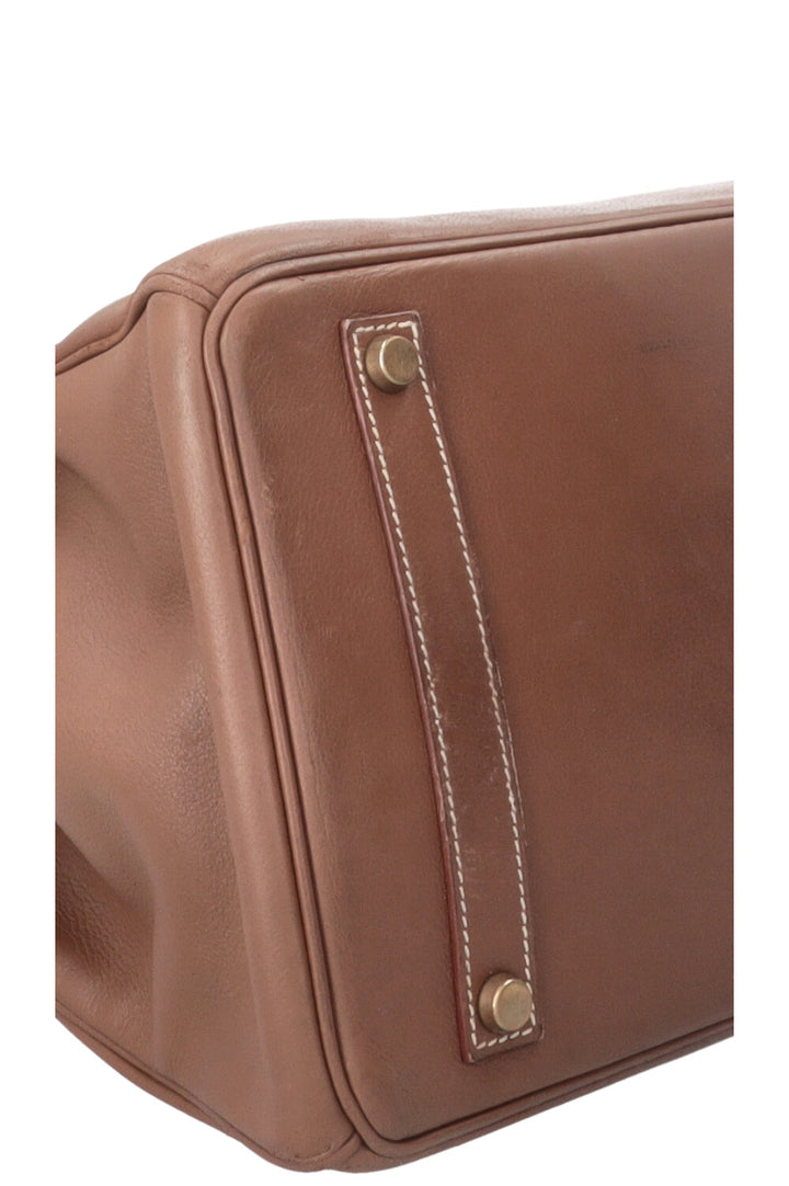 HERMÈS Birkin 35 Clemence Dark Brown