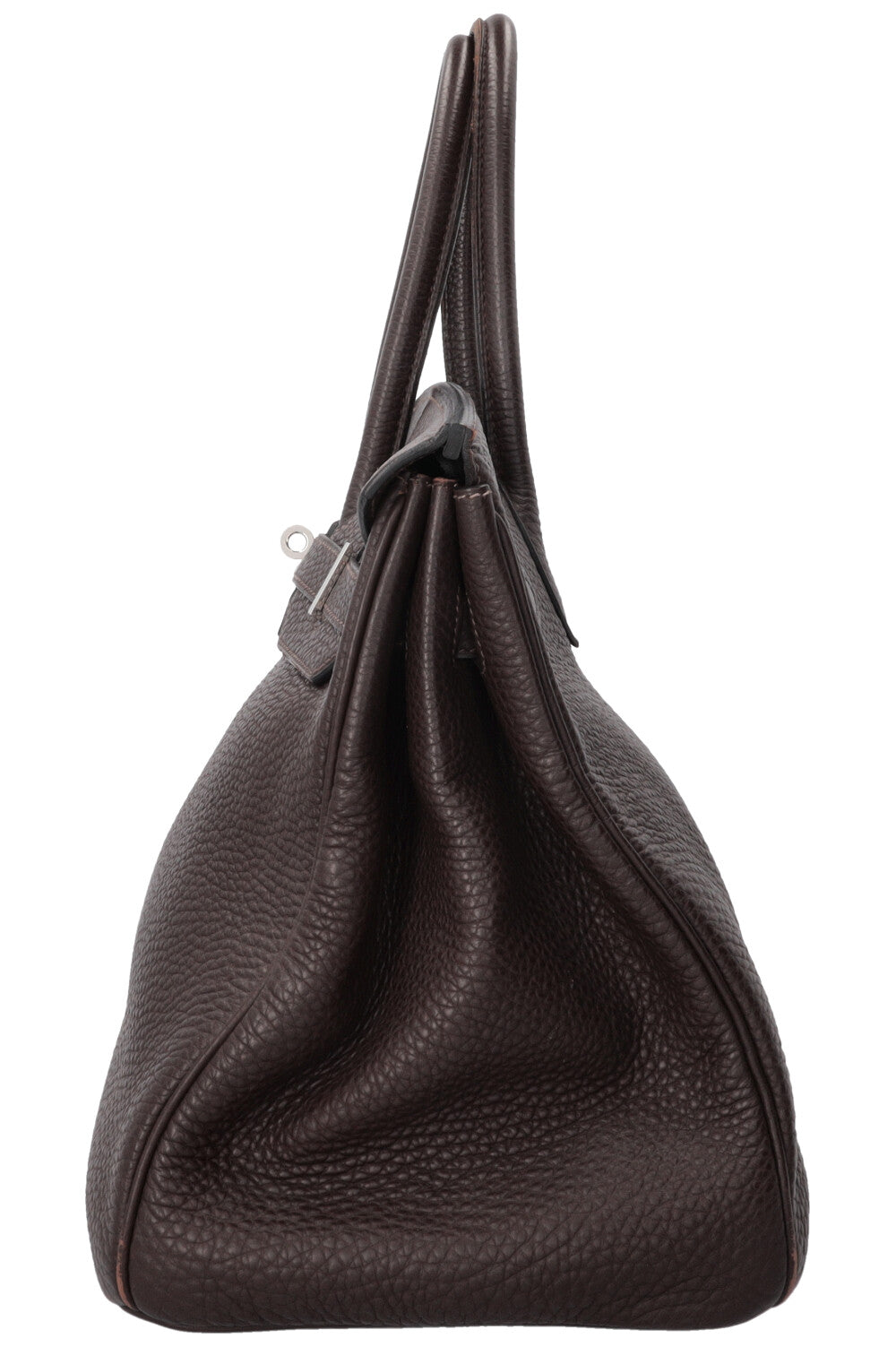 HERMÈS Birkin 35 Retourne Togo Chocolat