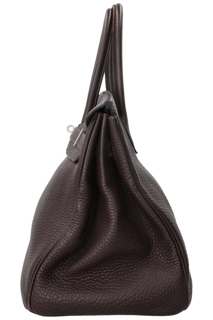HERMÈS Birkin 35 Retourne Togo Chocolat