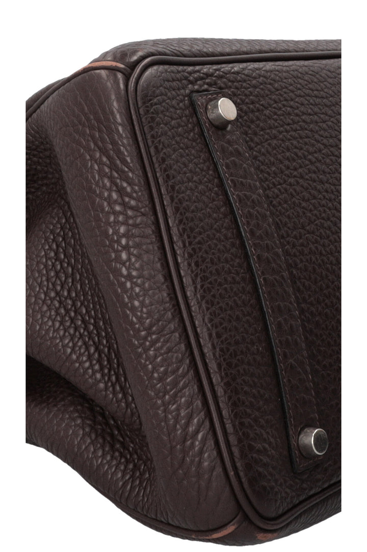 HERMÈS Birkin 35 Retourne Togo Chocolat