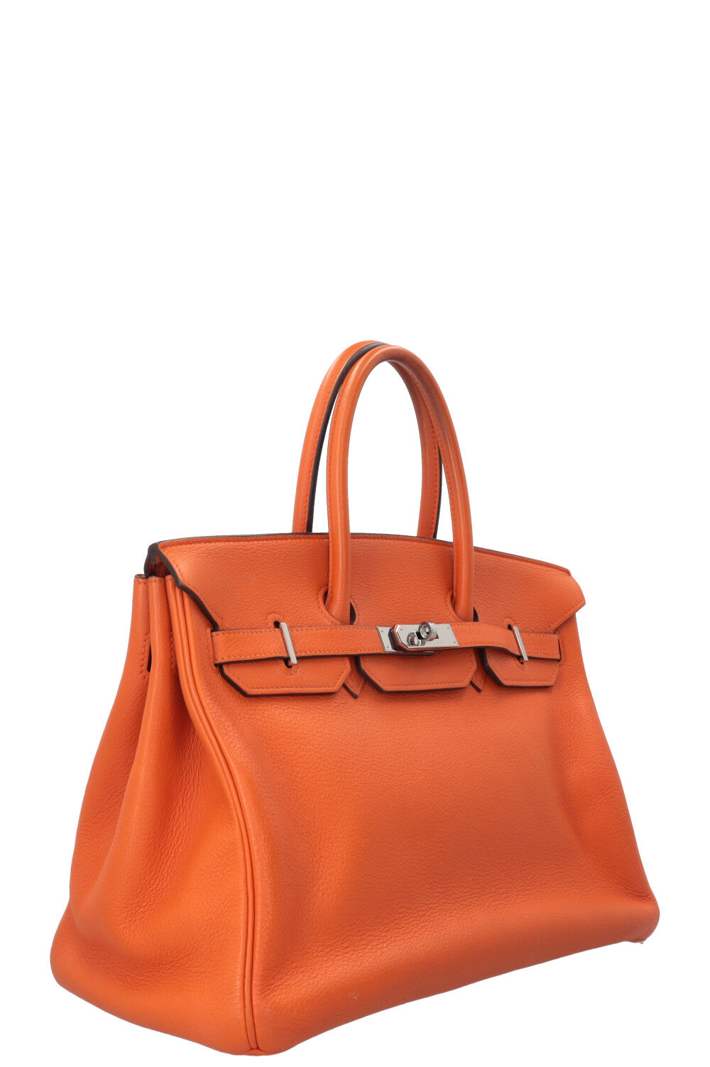 HERMÈS Birkin 35 Retourne Togo Orange