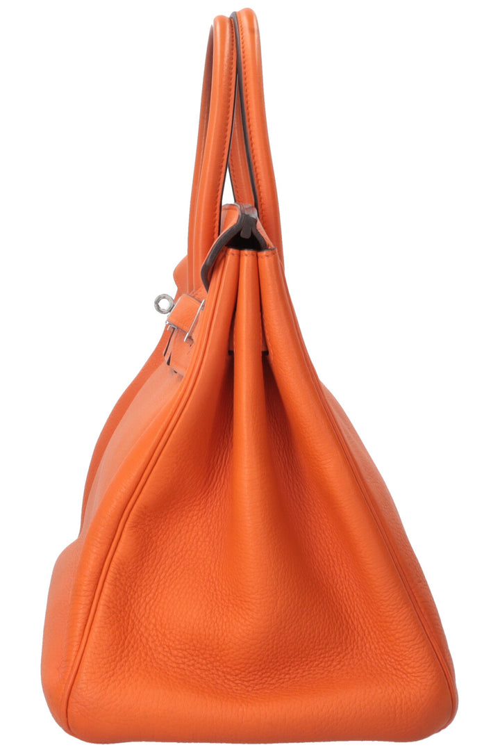 HERMÈS Birkin 35 Retourne Togo Orange