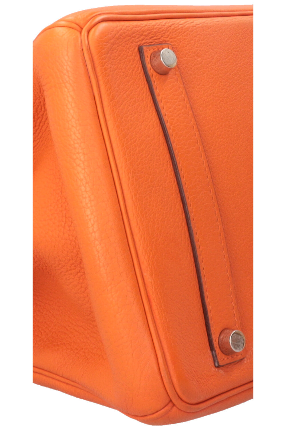 HERMÈS Birkin 35 Retourne Togo Orange