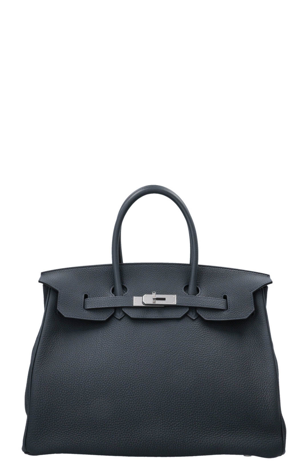 HERMÈS Birkin 35 Togo Vert Rousseau Palladium Hardware