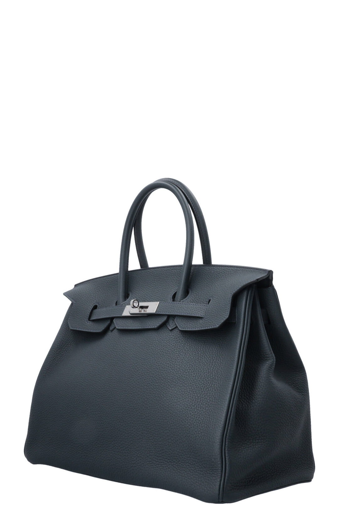 HERMÈS Birkin 35 Togo Vert Rousseau Palladium Hardware