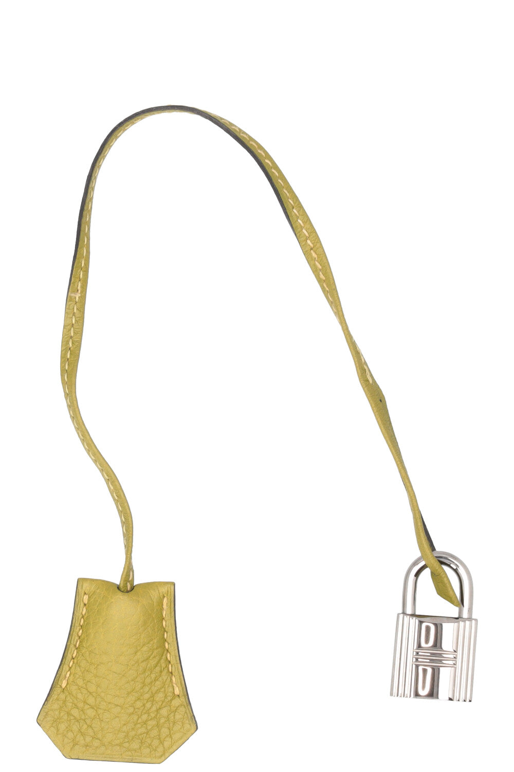 HERMÈS Birkin 40 Clemence Leather Vert Chartreuse