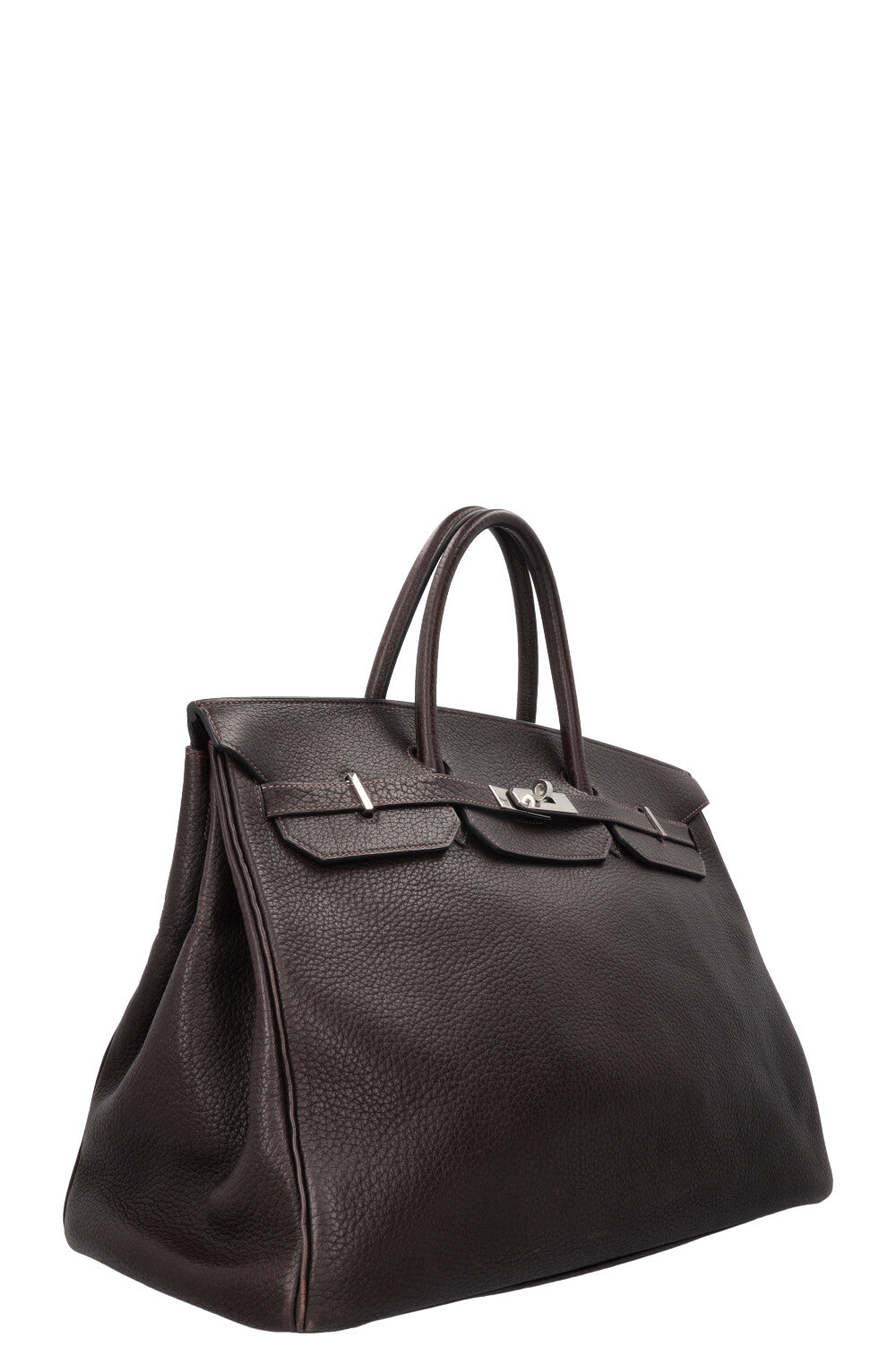 HERMÈS Birkin 40 Fjord Chocolate