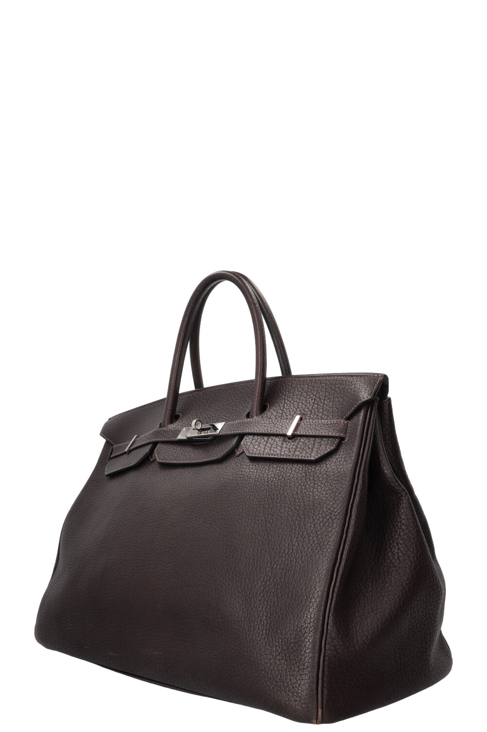 HERMÈS Birkin 40 Fjord Chocolate