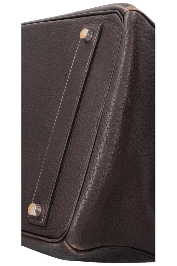 HERMÈS Birkin 40 Fjord Chocolate