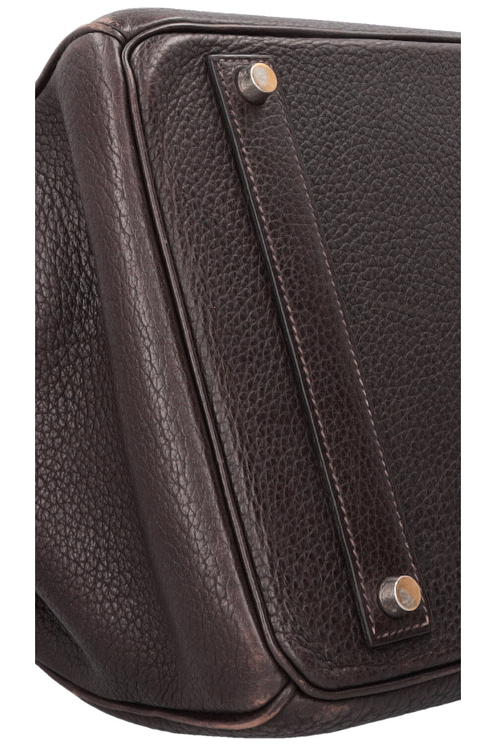 HERMÈS Birkin 40 Fjord Chocolate