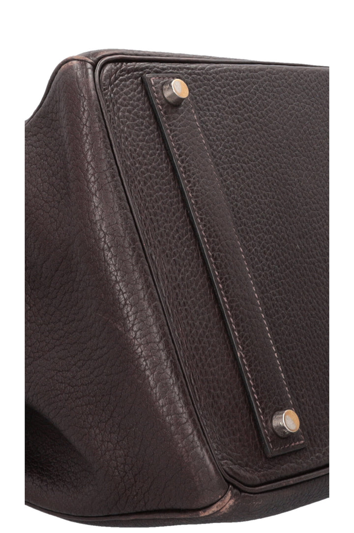 HERMÈS Birkin 40 Fjord Chocolate