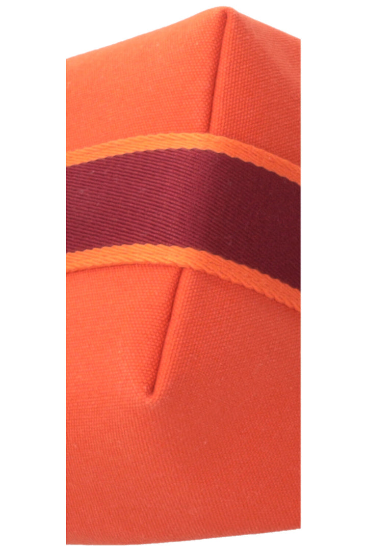 HERMÈS Bride A Brac PM Canvas Orange Feu