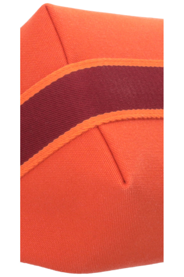 HERMÈS Bride A Brac PM Canvas Orange Feu