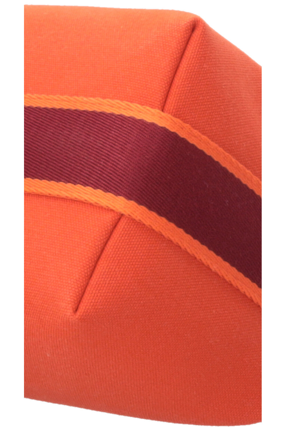 HERMÈS Bride A Brac PM Canvas Orange Feu