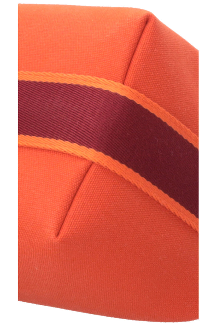 HERMÈS Bride A Brac PM Canvas Orange Feu