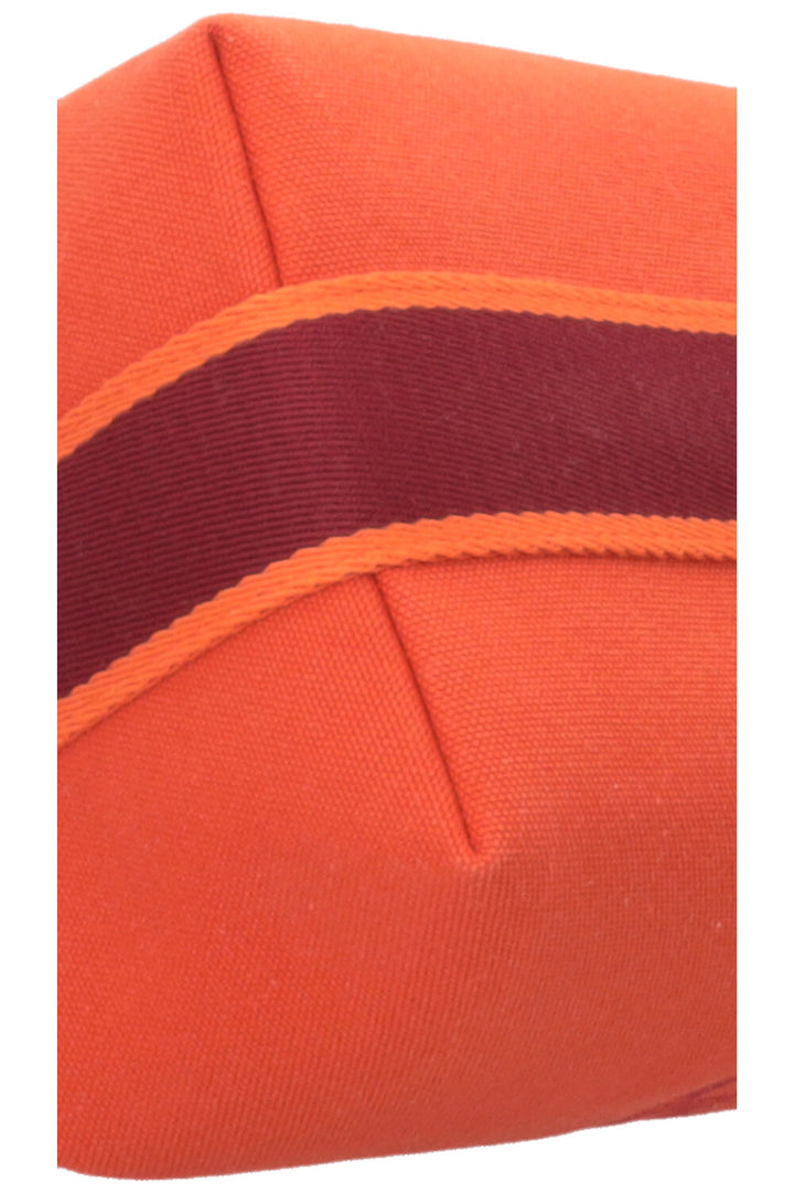 HERMÈS Bride A Brac PM Canvas Orange Feu