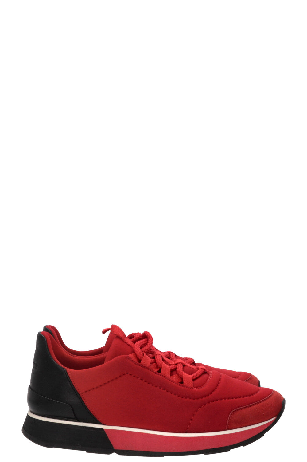 HERMÈS Buster Sneakers Scuba Red