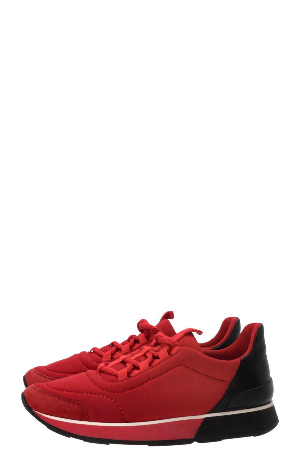 HERMÈS Buster Sneakers Scuba Red