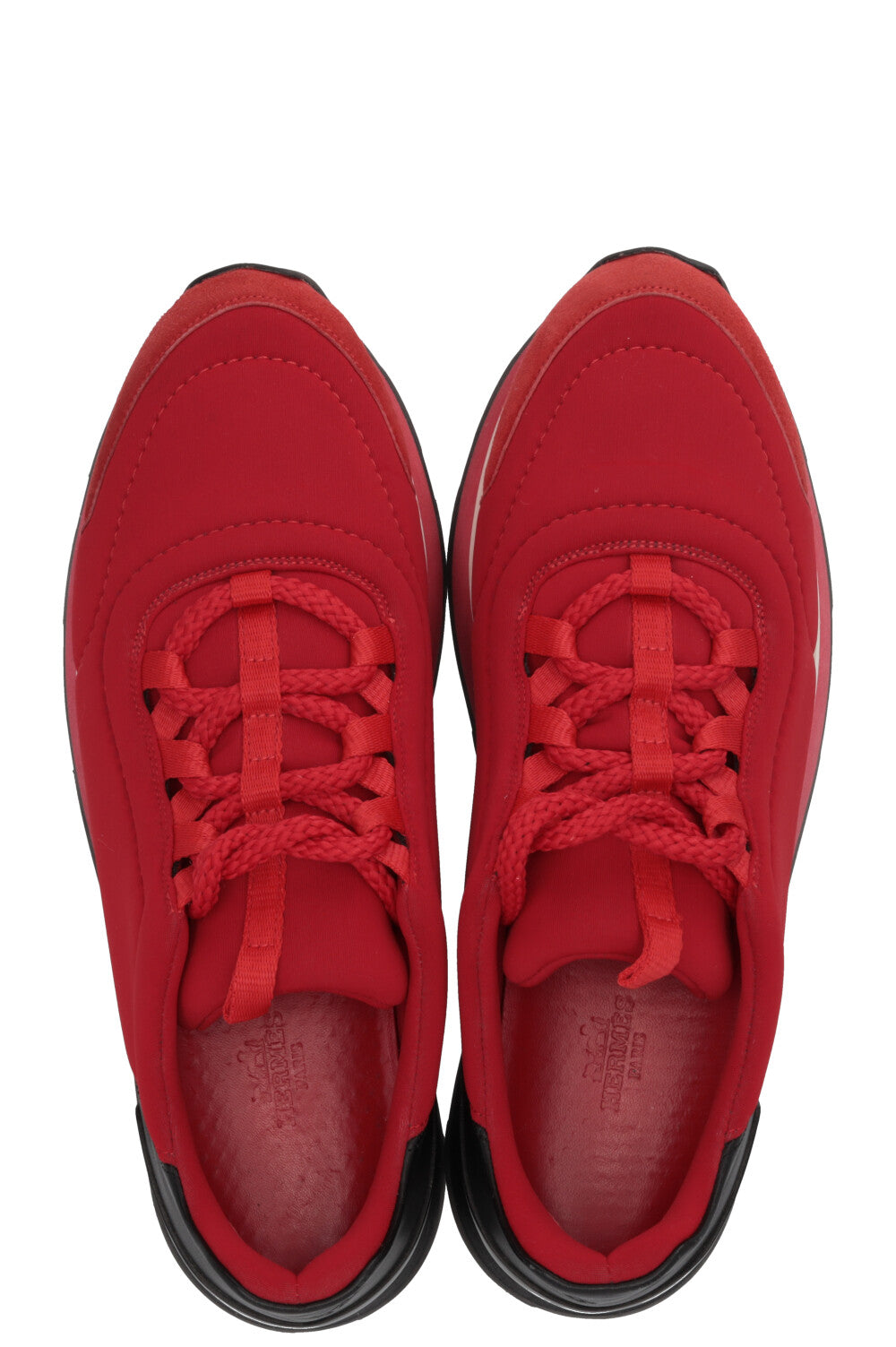 HERMÈS Buster Sneakers Scuba Red