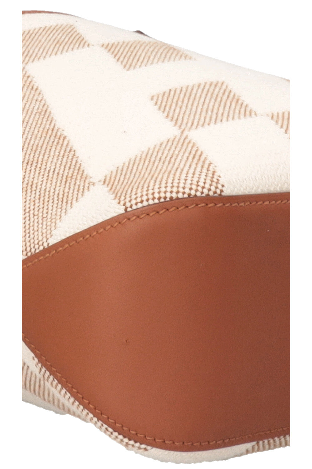 HERMÈS Cabas H 27 Canvas Leather Gold
