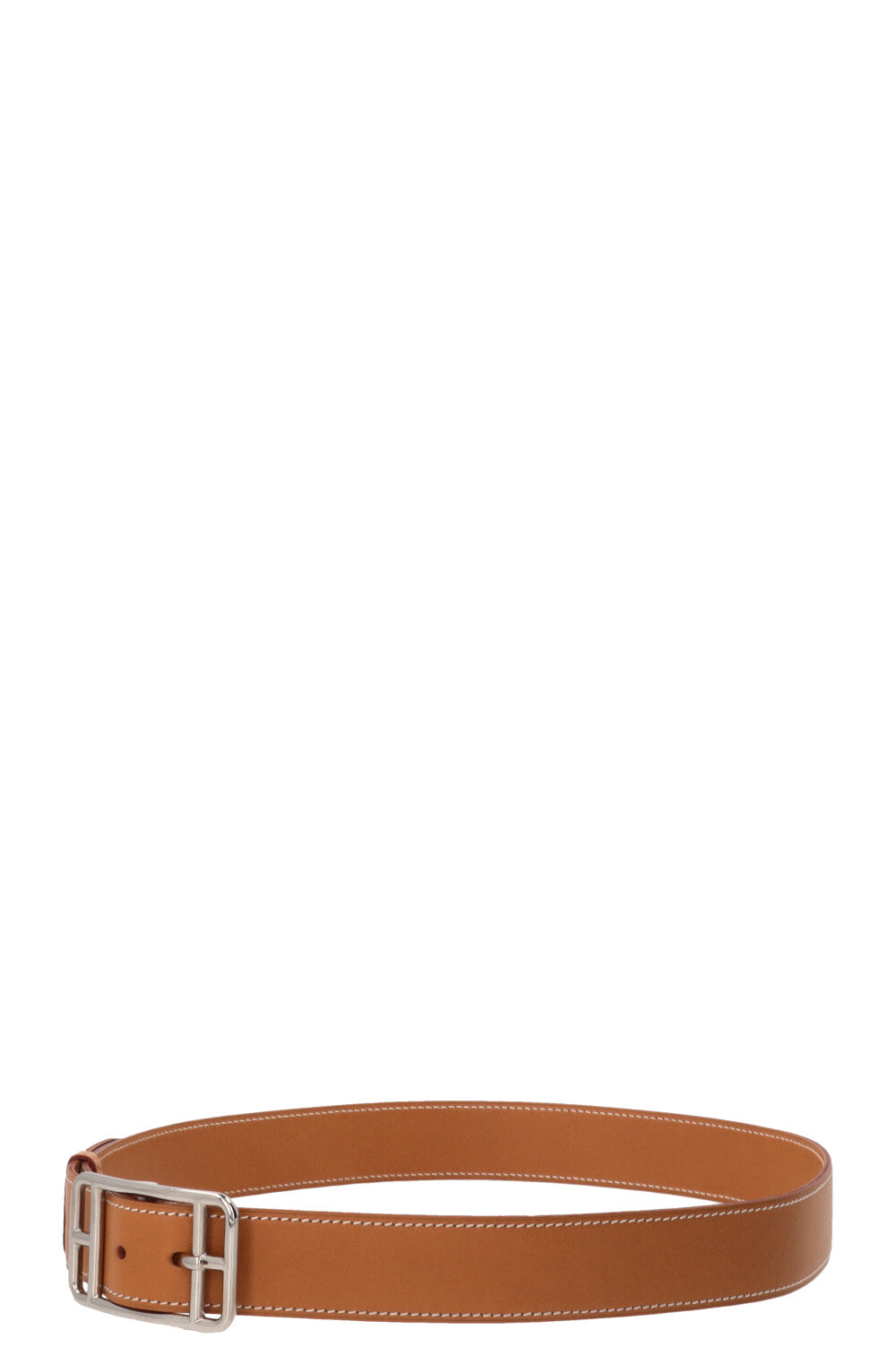 HERMÈS Cape Cod 32 Ceinture Vachette Naturelle
