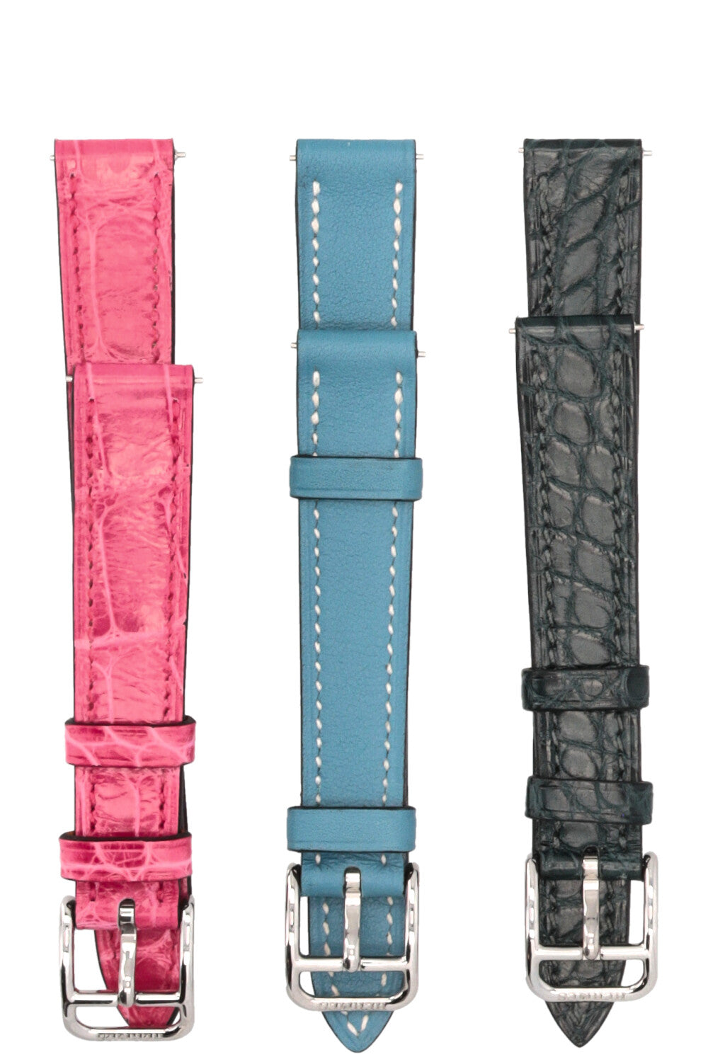 Montre HERMÈS Cape Cod Double Tour 31 Acier Inoxydable Diamants Étoupe