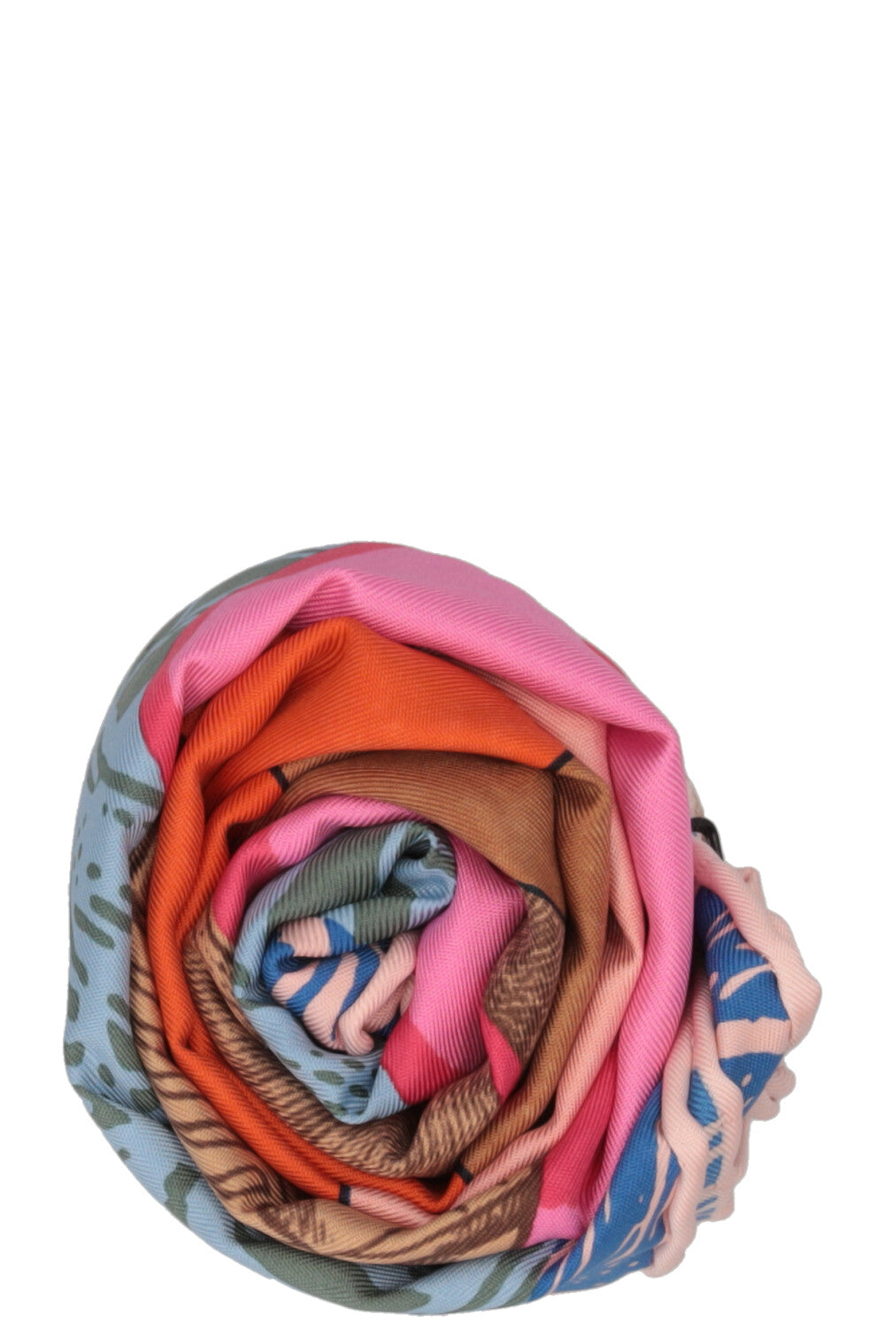 HERMÈS Cavalier En Formes 90 Carré Silk Multicolor