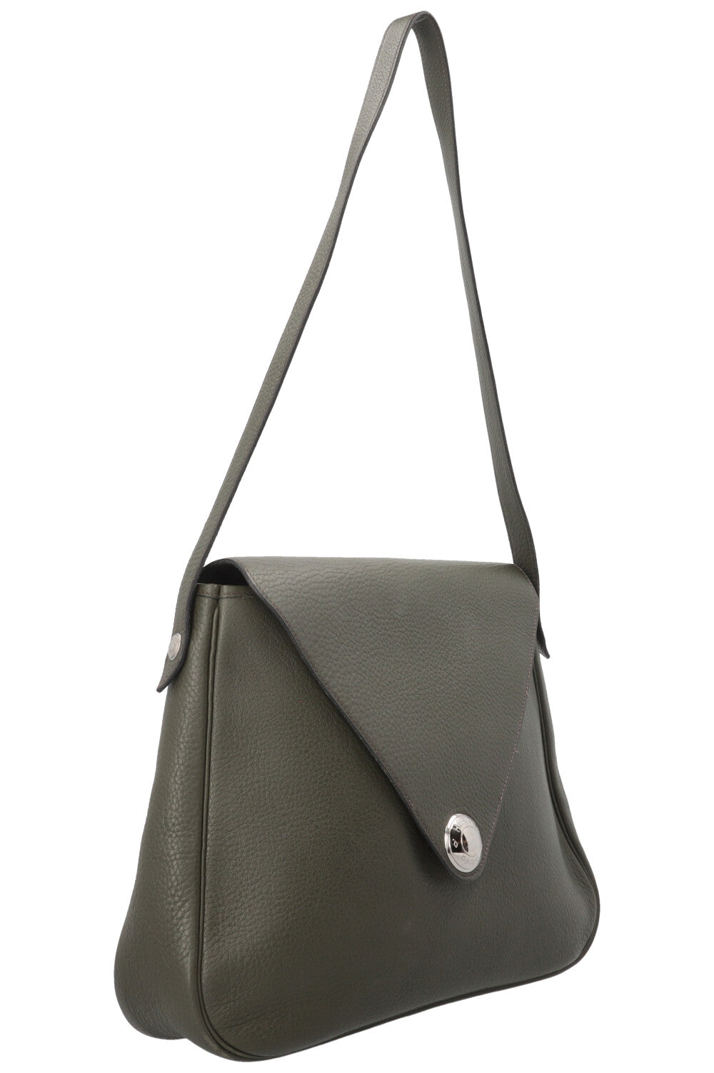 HERMÈS Christine Bag 35 Fjord Leather Green