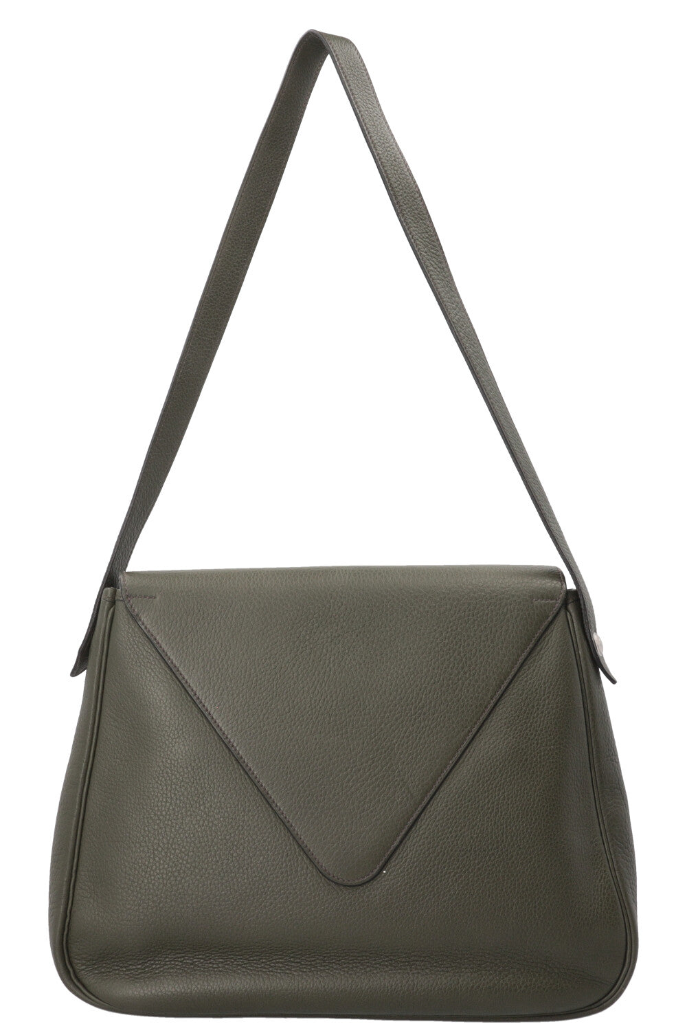 HERMÈS Christine Bag 35 Fjord Leather Green