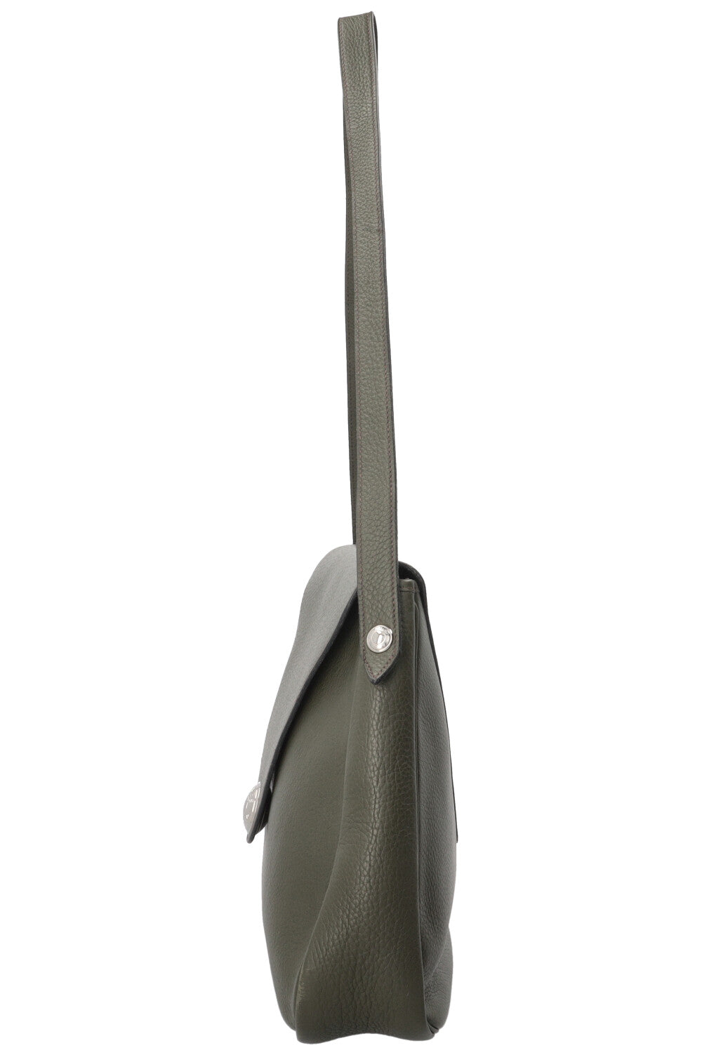 HERMÈS Christine Bag 35 Fjord Leather Green