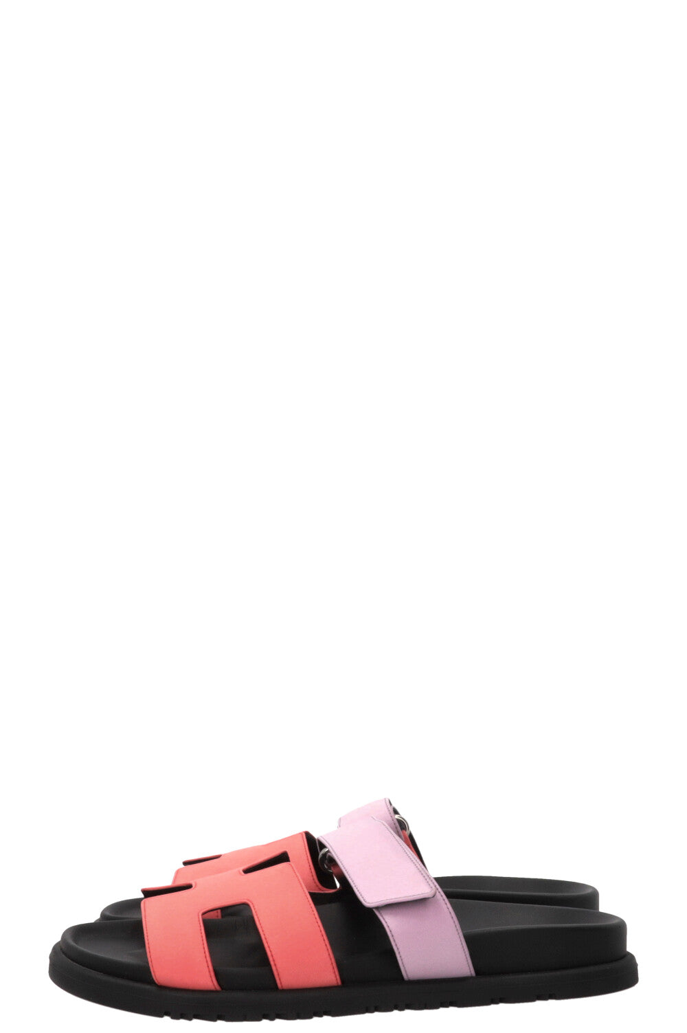 HERMÈS Chypre Sandals Silk Pink Lilac