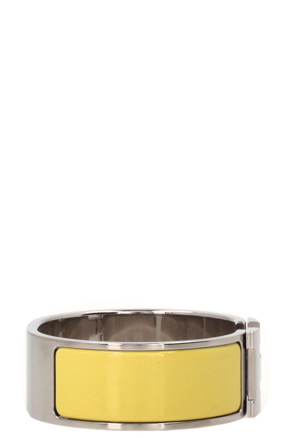 HERMÈS Clic Clac H Bracelet Palladium-plated metal Yellow