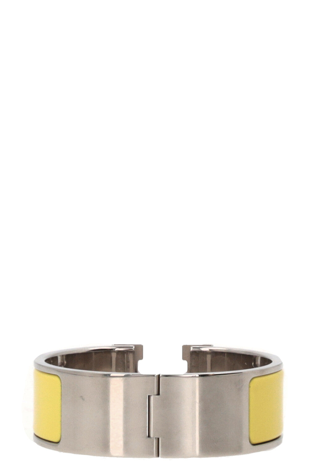 HERMÈS Clic Clac H Bracelet Palladium-plated metal Yellow