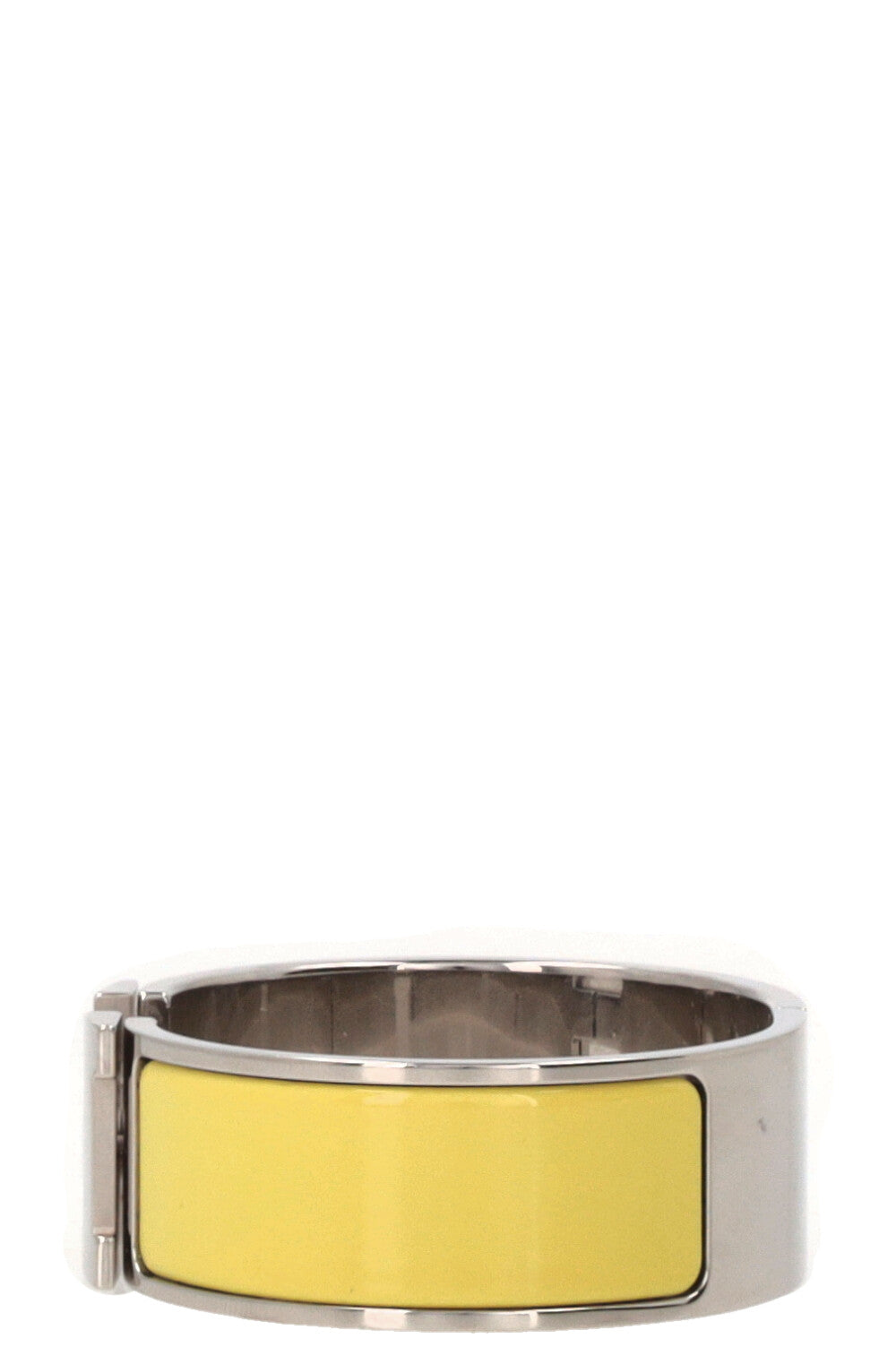 HERMÈS Clic Clac H Bracelet Palladium-plated metal Yellow