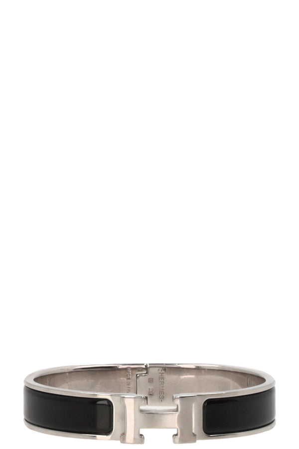HERMÈS Clic H Bracelet Palladium Black