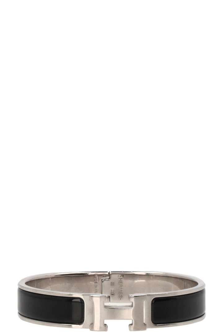 HERMÈS Clic H Bracelet Palladium Black