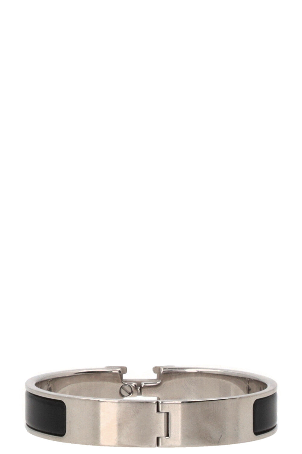 HERMÈS Clic H Bracelet Palladium Black