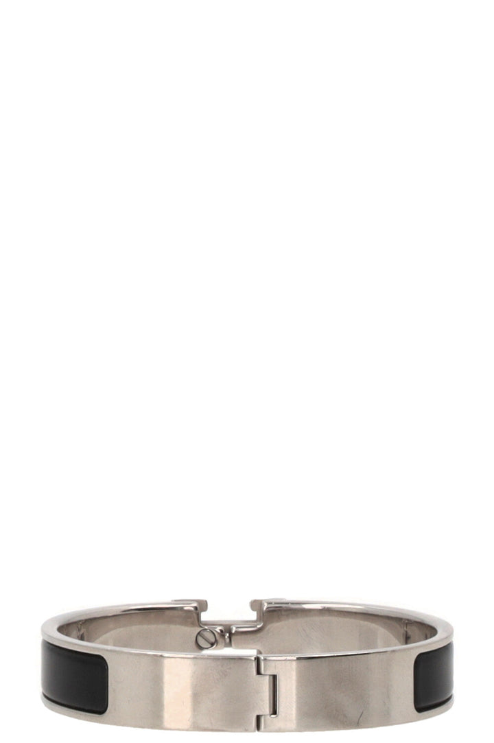 HERMÈS Clic H Bracelet Palladium Black