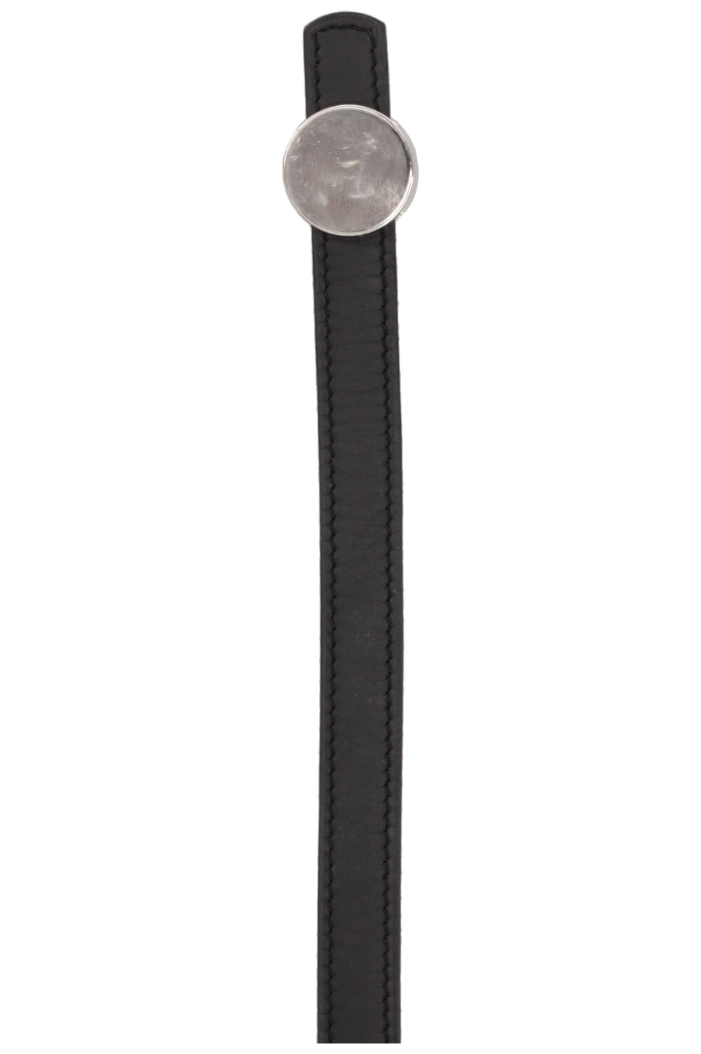 HERMÈS Clou De Selle Reversible Belt Orange Black