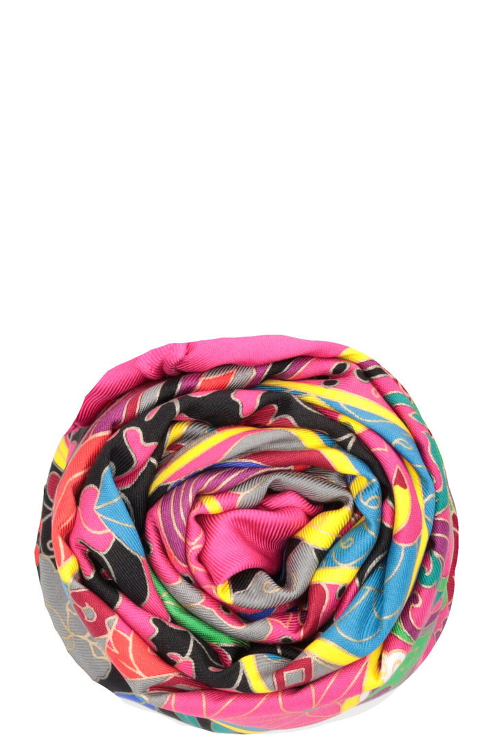 HERMÈS Collections Impériales Carré 90 Silk Multicolor