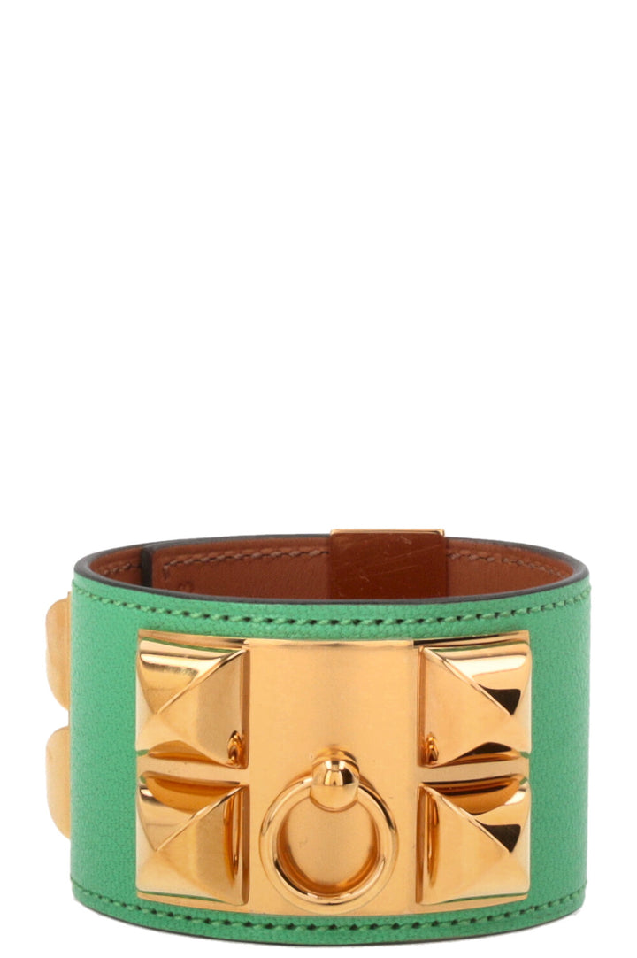 HERMÈS Collier De Chien Bracelet Chèvre Leather