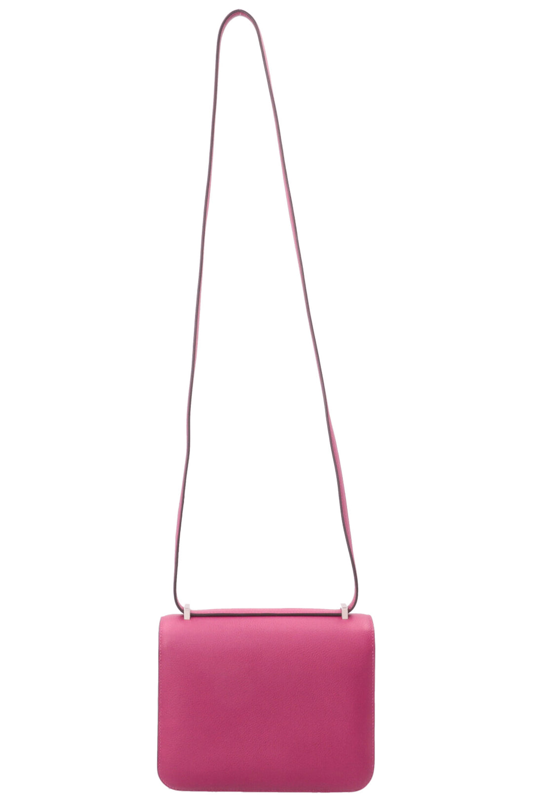 HERMÈS Constance 18 Evercolor Rose Pourpre