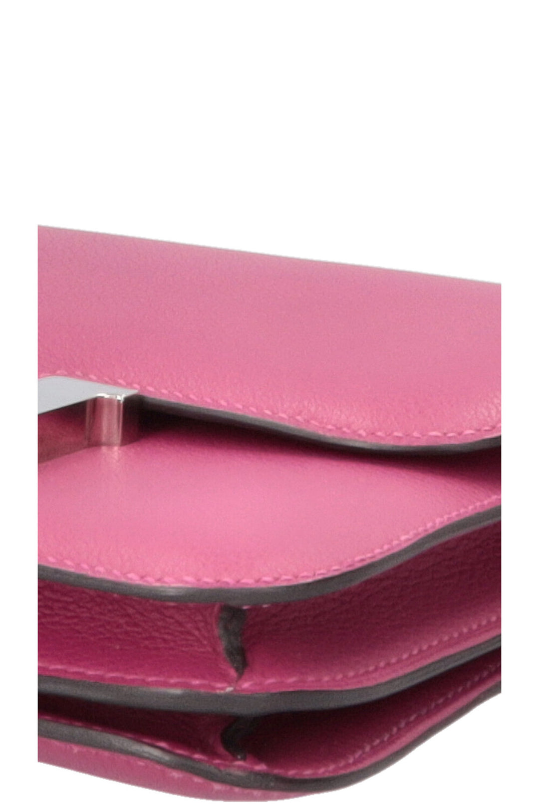 HERMÈS Constance 18 Evercolor Rose Pourpre