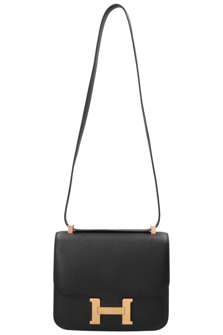 HERMÈS Constance 24 Epsom Black