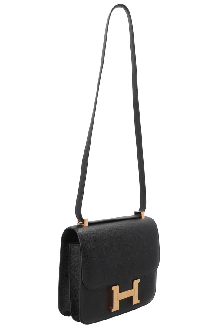 HERMÈS Constance 24 Epsom Black