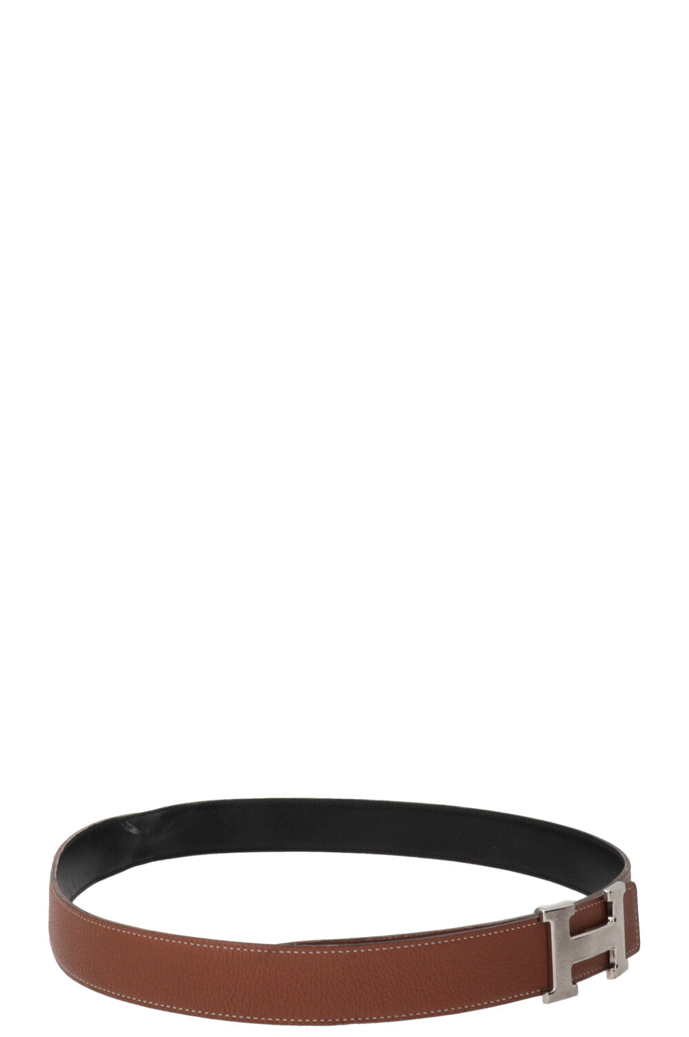 HERMÈS Constance Belt Gold Black