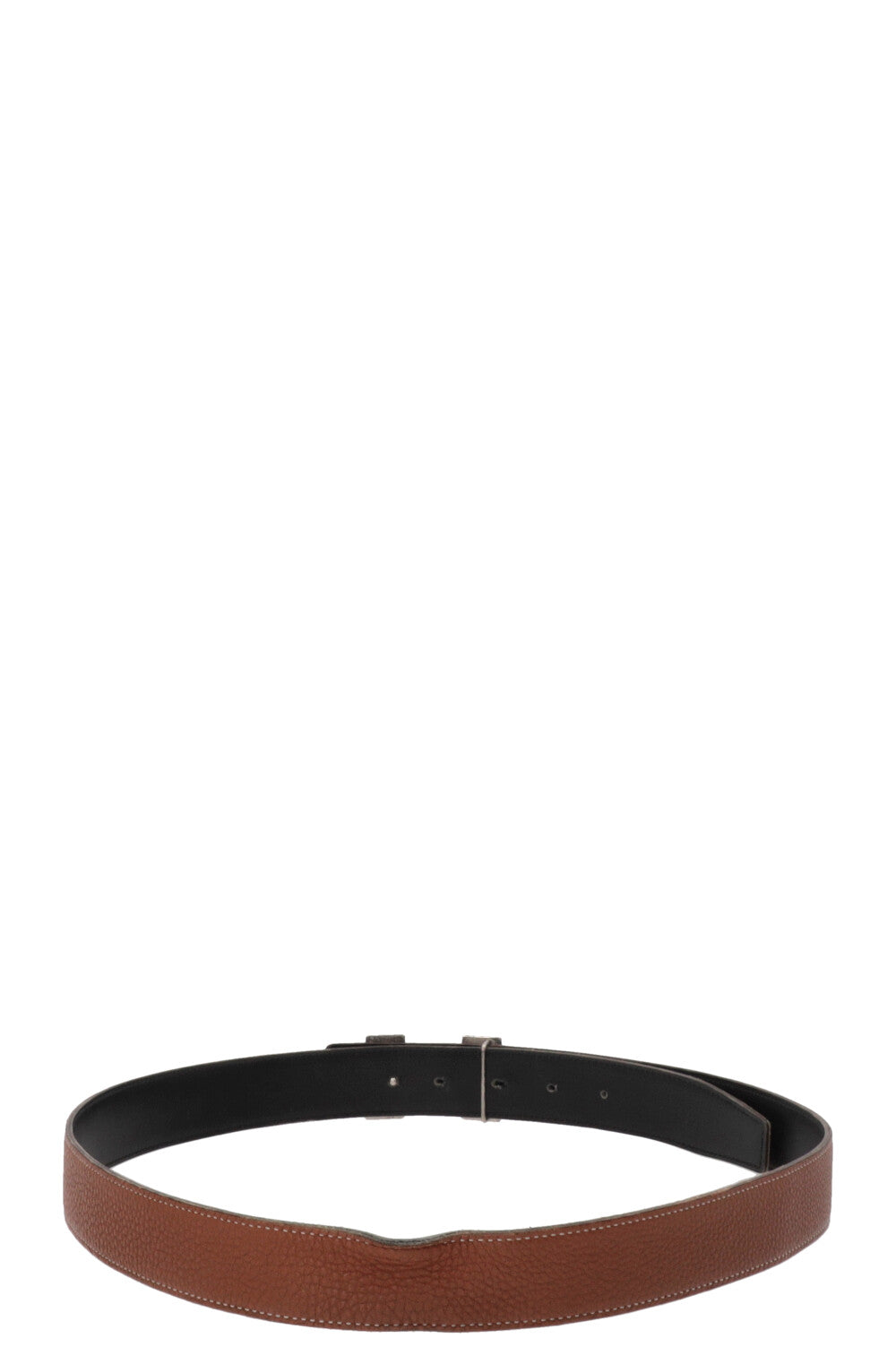 HERMÈS Constance Belt Gold Black
