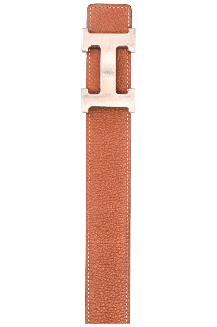 HERMÈS Constance Belt Gold Black