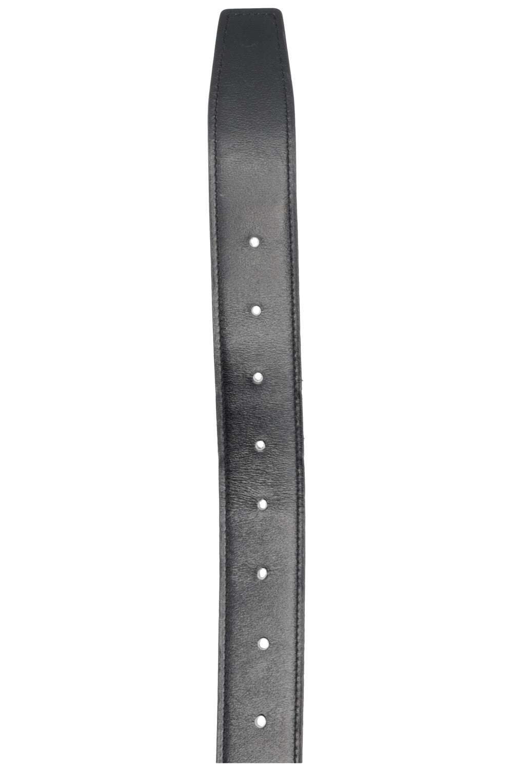 HERMÈS Constance Belt Leather Black